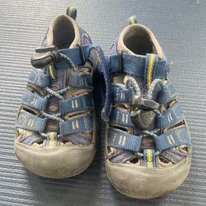 Keen Kids Blue and Gray Outdoor Sandals